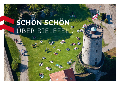 Luftbild Bielefeld Luftbilder Postkarte
